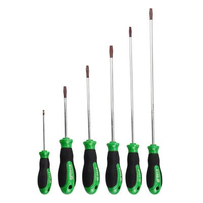 China Plastic Hardware Tools Hand Tools TPR Handle Alloy Screwdriver for sale