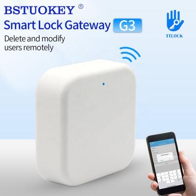 China Smart Home System G3 Gateway for Smart Door Locks with TTLOCK APP to Connect WiFi Network for sale