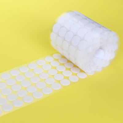 China Thermal Strength 50Mm Self Adhesive Circle Die Cut Sticky Circle Hook And Loop Dots From China Manufacturer for sale