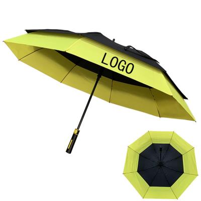 China YS-7036 Advertising Umbrella YS-7036 High Quality Custom Printing Extendable Golf Umbrella Extra Large Automatic Open Special Double Layer Windproof for sale