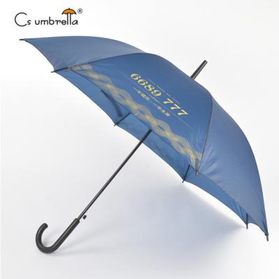 China Manufacturer Supply Custom Advertising Umbrella Promotion Gift Hanging Logo Printing Auto Open Straight Umbrella YS-1010 for sale