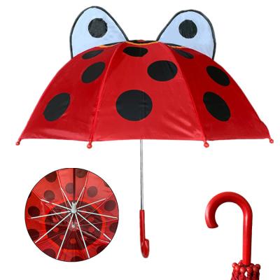 China YS-6009 Lightweight Portable Plastic Unique Cute Cartoon Creative Kids Umbrella Animal Kids Umbrella 3D Model for sale