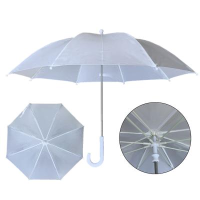 China YS-6010 Safety Mechanism YS-6010 Umbrella Men Women Kids Umbrella Manual Open Simple Manual Push Straight Umbrella Custom White J Safety Umbrella for sale