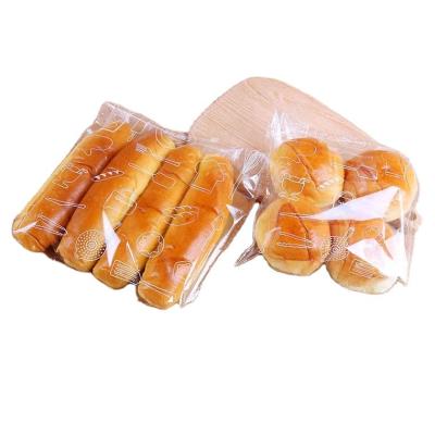 China Global Package OPP Bakery Bread Plastic Bag Bag Food Sandwich Food Packaging Transparent Plastic Bags for sale