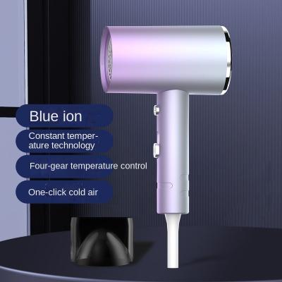 China New Design 1000W 110-220V Mini Size Convenient One Step Quick-drying temperatur travel hair dryer cabello secadora faster hair dryer ABS constant shell for sale