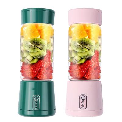 China Car Hot Sales Mini Usb Rechargeable Home Orange Multifunctional Fruit Juicer Blender for sale