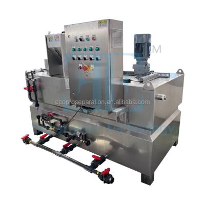 China Wastewater Treatment Polymer Dosing Unit SUS304 SUS316 Poly Dosing Tank for sale