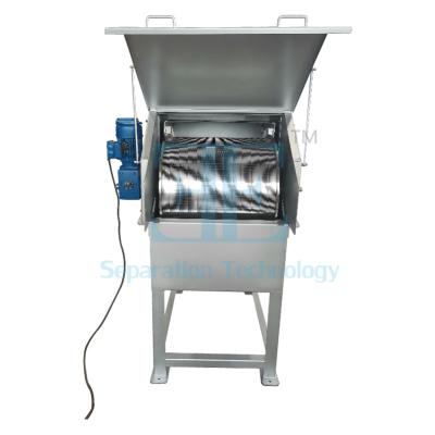 China TSS Removal Externally Fed Rotary Drum Screen Wastewater 100L/Hour for sale