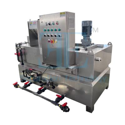 中国 Automated Polymer Dosing Polymer Preparation Unit Automatic with Peristaltic Pumps 販売のため