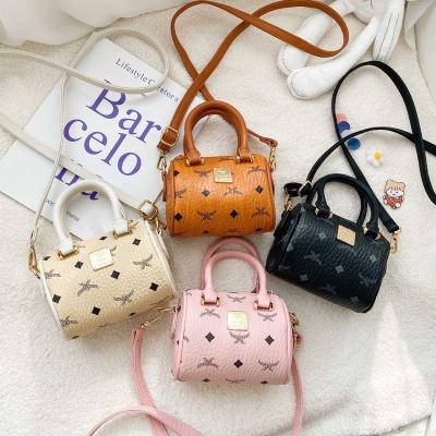 China New cylinder small bag mini children's foreign style parent-child bag female parent-child bag fashionable fashionable Korean version small children's bag for sale