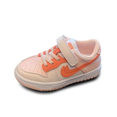 China Spring 2022 new version Korean fashion children's flat board shoes fashion soft candy color sports casual shoes for sale