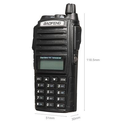 China Powerful Portable Handheld Walkie Talkie Combination UV-82 5W 3800mAh PTTs 82 BaoFeng Walkie Talkie 5w 3800mah Battery Ham 10km UV Cb Two Way Radio Dual Large for sale