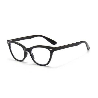 China Fashion Anti-Blue-Ray Reading Glasses Reading Glasses Retro Fashion Women Cat Eye Glasses for sale