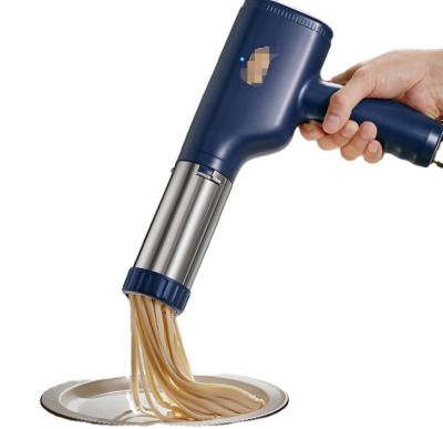 China Food Processing Units Bear Noodle Press Stainless Steel Small Home Radio Handheld Noodle Gun for sale