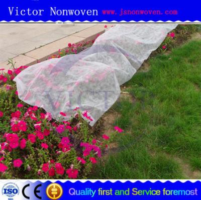 China Factory Made Anti-bacteria Treatment 2% UV Plant Cover PP Spun Bond Nonwoven Fabric for sale