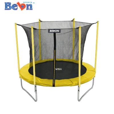 China With Protective Net 10FT Trampoline For Kids - Outdoor Backyard Trampoline With Safety Fence Bed Net Bouncing Spring Protection for sale