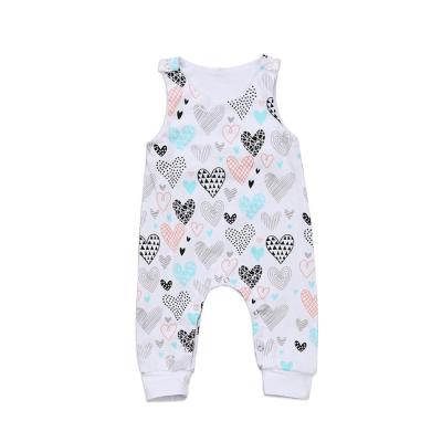 China Wholesale high quality BKD water print baby romper summer quick dry sleeveless style for newborn for sale