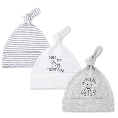 China 2018 BKD Factory Custom Wholesale 100% Organic Eco-Friendly Cotton Baby Hat for sale