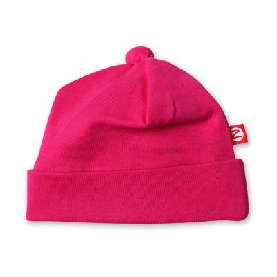 China Eco-Friendly Soft 100% Organic Cotton BKD Baby Infant Beanie for sale