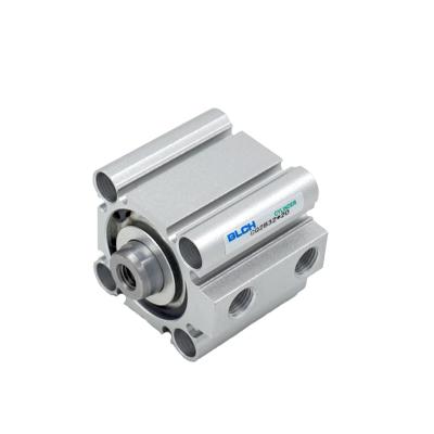 China CQ2 Series Best Industrial Rated Acting Standard Compact Double Pneumatic Cylinder for sale