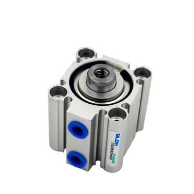 China cq2 series industrial dual piston temporary pneumatic compact cylinder for sale