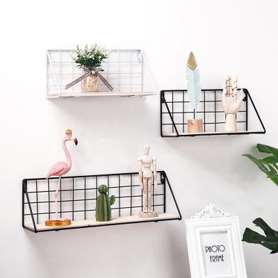 China Modern minimalist home decor living room storage rack shelvesorganizer portable wall mounted storage rack for kitchen for sale