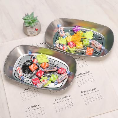 China Wholesale cheap feature tinplate tray kitchen restaurant accessories patterned tray home decoration dining table tray for sale