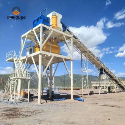 China Building material shops good quality hzs120 wet mix concrete plant ready mixed concrete batching plant concrete batching plants for sale