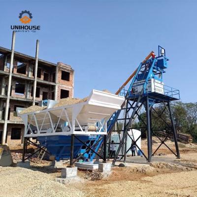 China Building Material Stores Customized China Factory Concrete Stationary Concrete Batching Ready Mix for sale