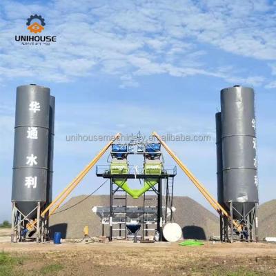 China HZS50 js1000 electrical building material stores customized concrete batching plant for sale