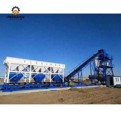 China Building Material Stores Customized Concrete Batching Plant Without Automatic Foundation Precast Concrete Batch Plant for sale