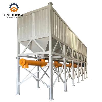 China Building material stores customized 50t horizontal cement silo for sale horizontal cement silo factory for sale