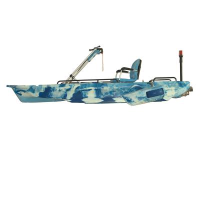 China Wholesale Power Engine LLDPE Jet Single Seat Fishing Canoe Kayak Boat for sale