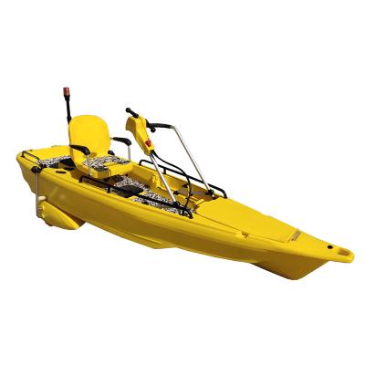 China Yellow LLDPE Jet Pump Engine Motor Fishing Kayak For Kayaking for sale