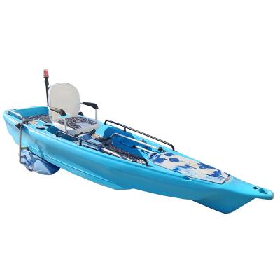 China Best LLDPE Australia Jet Powered Motor One Person Fishing Kayak For Sale for sale