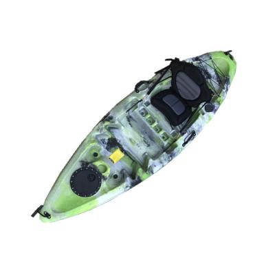 China Camouflage Color Relaxing Kayak One Person Sit On Top Fishing Kayaks for sale