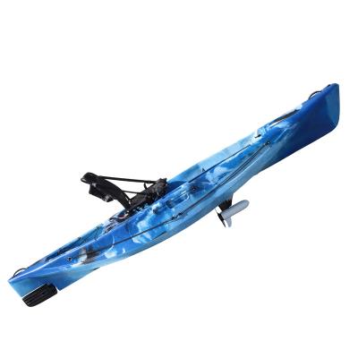 China LLDPE Professional 12ft Electric Motor Kayak With Chair For Kayaking for sale