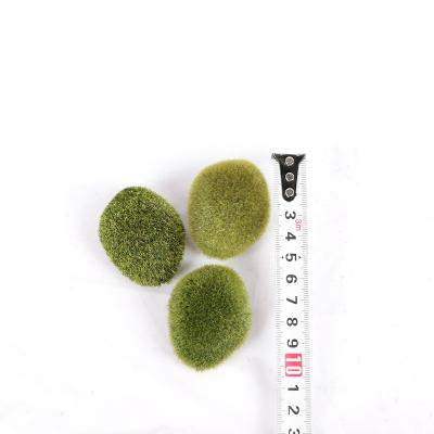 China 2021 Beautiful Customized Artificial Flower Style Moss Ball Marimo Artificial Moss Ball Colorful For Any Occasion for sale