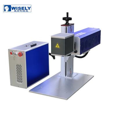 China Laser Marking WISELY H-Series Portable Synrad CO2 RF Laser Marking Machine for Wood and Acylics for sale