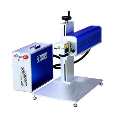 China Laser WISELY Marking Affordable 30W 60W Laser CO2 Galvo Laser Marking Machine For Wood Engraving With China CRD RF Laser Tube for sale