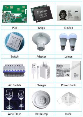 China Laser Marking WISELY Portable UV Laser Marking Machine for Plastic, Glass, Rubber, ABS, PVC, Charger, Phone Case Printing for sale