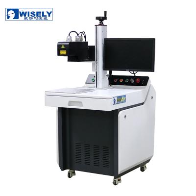 China Laser Wisely Engraving Desktop Laser Fiber 3d Laser Marking Machine For Outdoor Engraving for sale