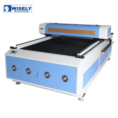 China Laser CUTTING WISELY 1325&1530 large size laser cutting machine, laser cut acrylic and leather and wood and MDF and rubber ane more for sale