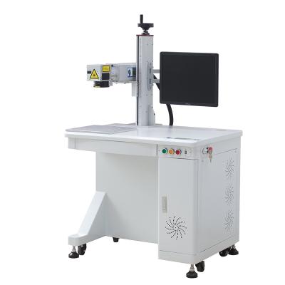 China Laser marking fast delivery high precision CE quality 20 watt fiber laser mopa color marking machine for stainless steel laser engraver for sale