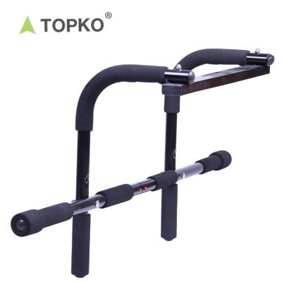 China Home Use TOPKO Gym Mounted Ceiling Iron Home Chin Up Bar Pull Up Bar Wall Door for sale