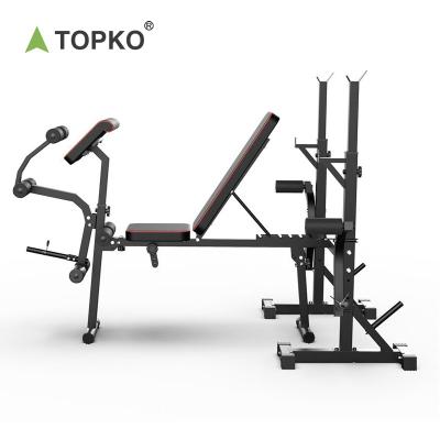 China Home Exercise and Cheap Multi-Function Adjustable Bench Multi-Function Adjustable Rack Weight Lifting Gym Dumbbell Press Bench for sale