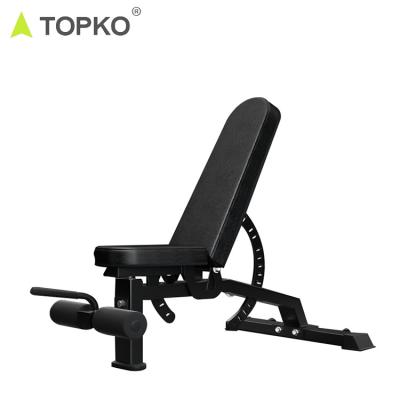 China TOPKO Indoor Adjustable Weightlifting Benches and Dumbbell Storage Bench Set for sale