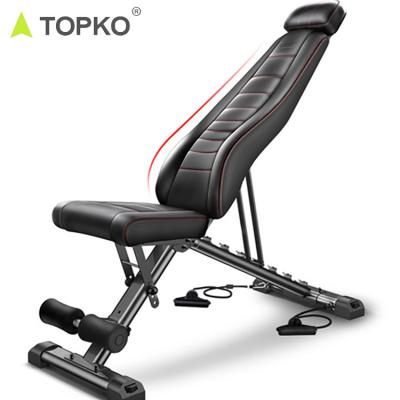 China TOPKO Modern New Arrival Adjustable Multi Function Weight Training Dumbbell Weight Bench for sale