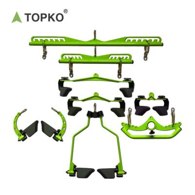 China TOPKO Universal Commercial Fitness Equipment Hand Exerciser Gym Mag Grip Handles for sale