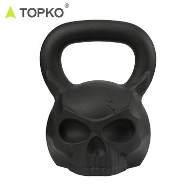 China Easy Using TOPKO Professional Home Use Fitness Cast Iron Gorilla Kettlebell Custom Animals for sale